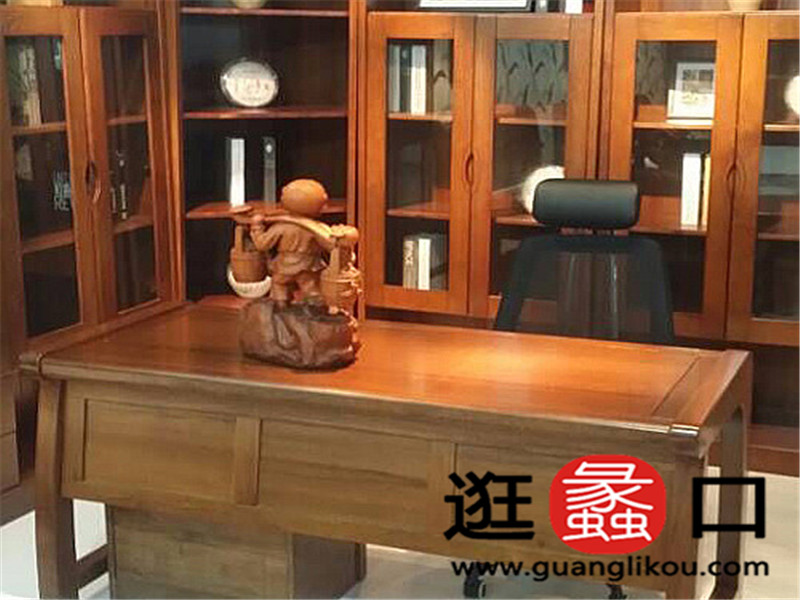 叶檀家具中式古典 书房书桌
