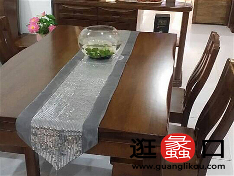 叶檀中式古典 餐厅餐桌椅
