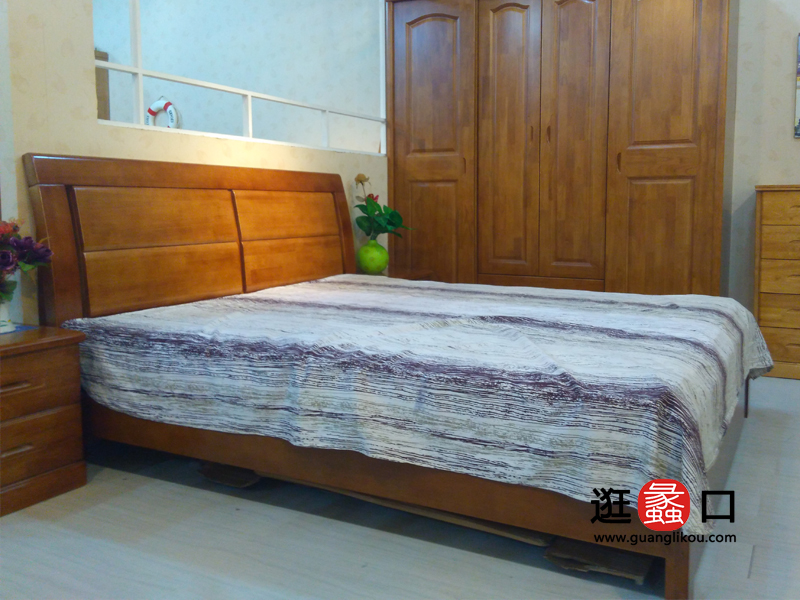 大不同家具中式古典卧室床
