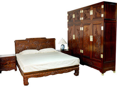 中式红木家具卧室现代中式红木家具图片8