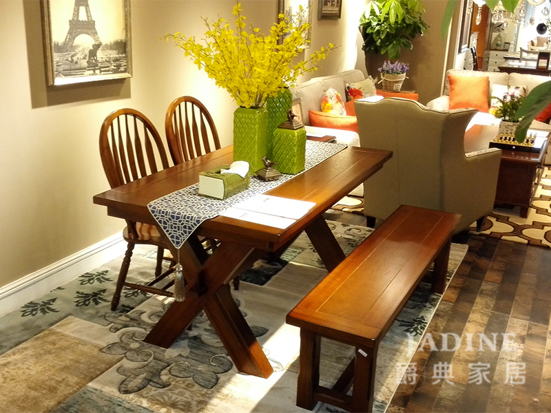PULASKI家具·爵典家居 美式餐厅实木餐桌椅