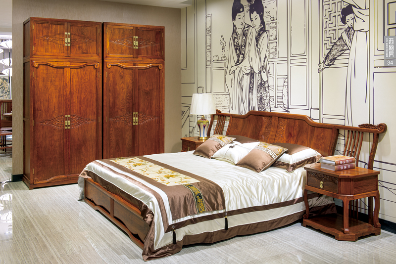 中式红木家具卧室现代中式红木家具图片7