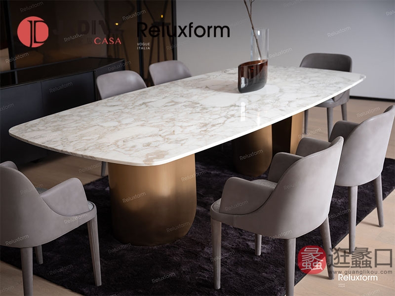 爵典家居·Reluxform家具实木轻奢Reluxform001餐桌