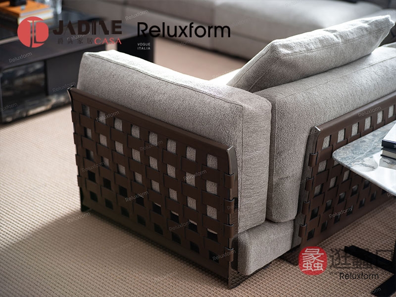 爵典家居·Reluxform家具实木轻奢客厅沙发00361