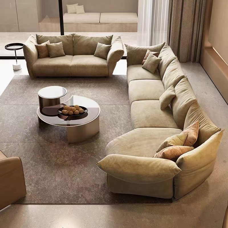 裕沁庭茶空间全品类家具优选空间定制家具现代客厅沙发116