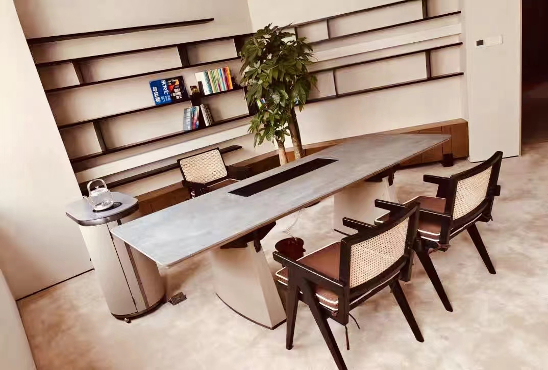 裕沁庭茶空间全品类家具优选空间定制家具茶室茶空间茶室家具不锈钢/岩板577