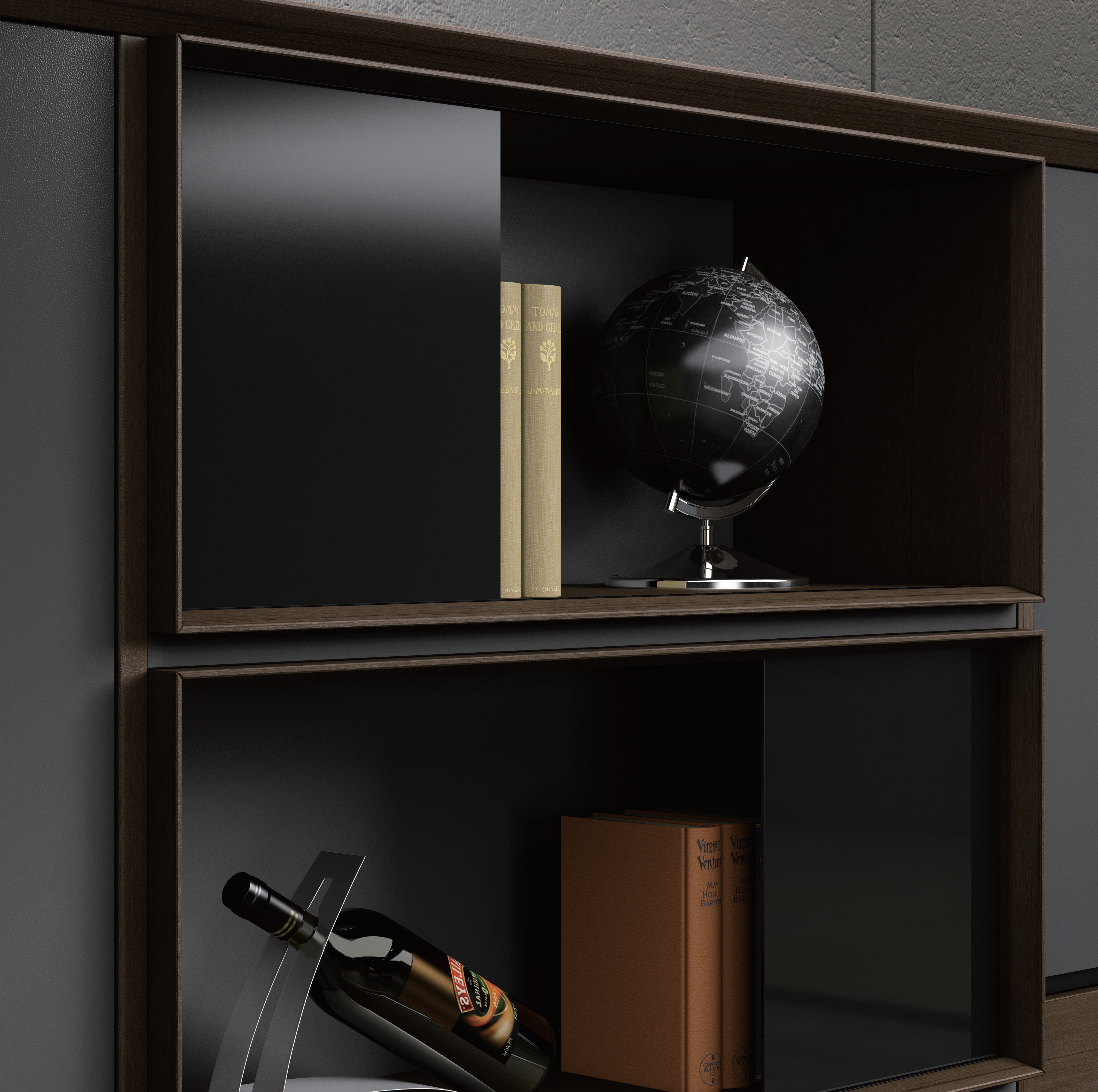 集和家具 意式极简文件柜/书柜 科尔卡诺-Y013