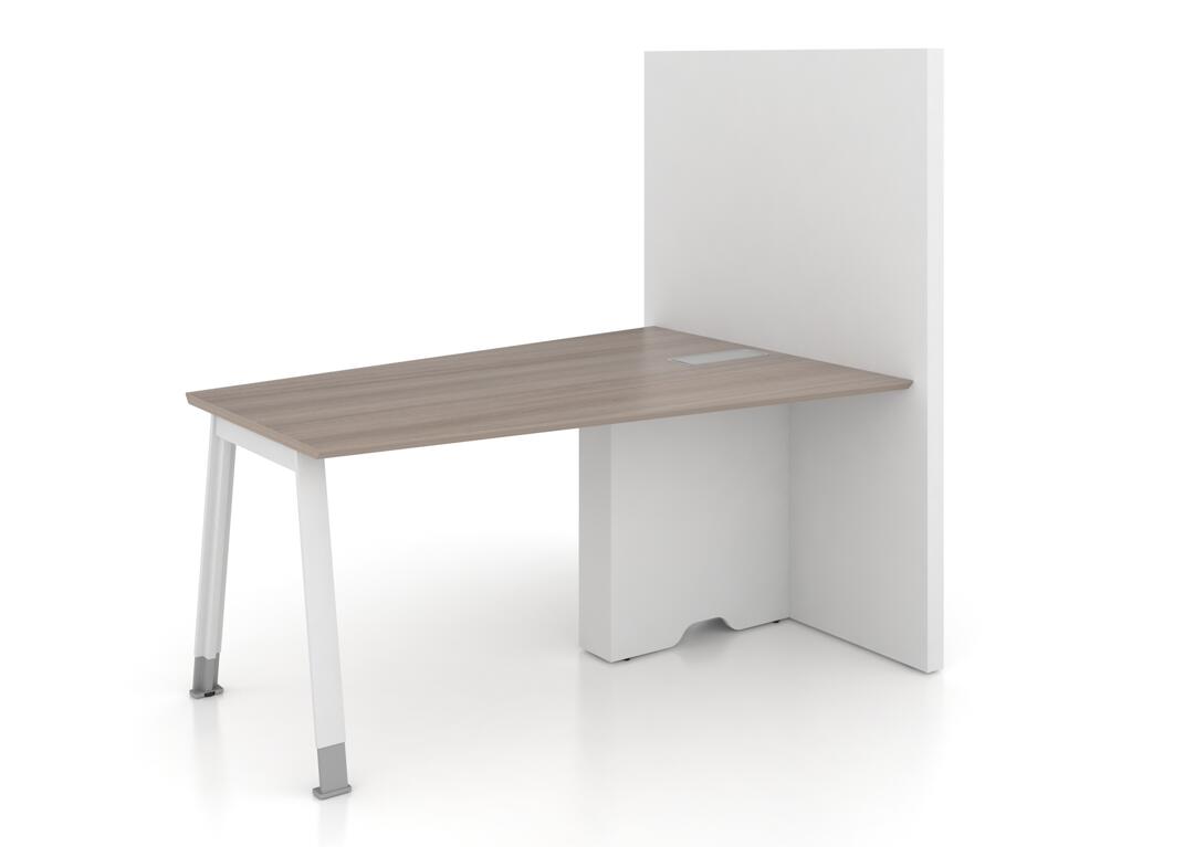 集和家具 现代极简会议桌 双拼色会议桌 科尔卡诺 诺奇会议桌