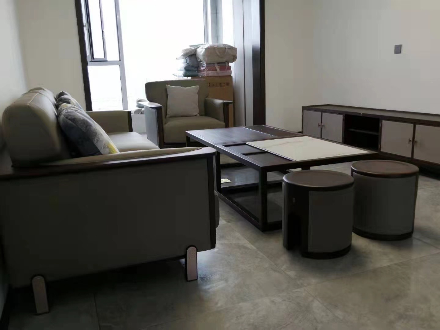 阅界新中式家具红木新中式客厅休闲椅3
