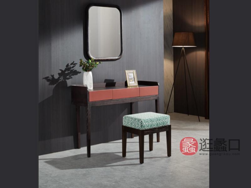 羽尚家具意式极简卧室梳妆凳YS-110梳妆凳