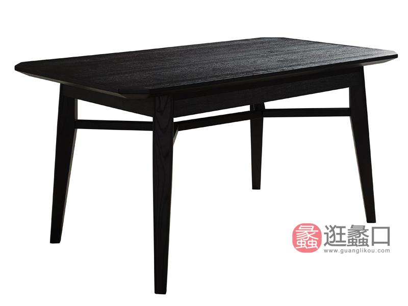 羽尚家具意式极简餐厅餐桌椅YS-142长餐桌