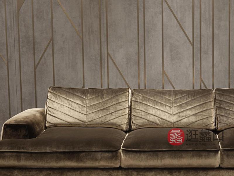 缇思微卡轻奢客厅沙发轻奢软体沙发时尚简约TS029沙发