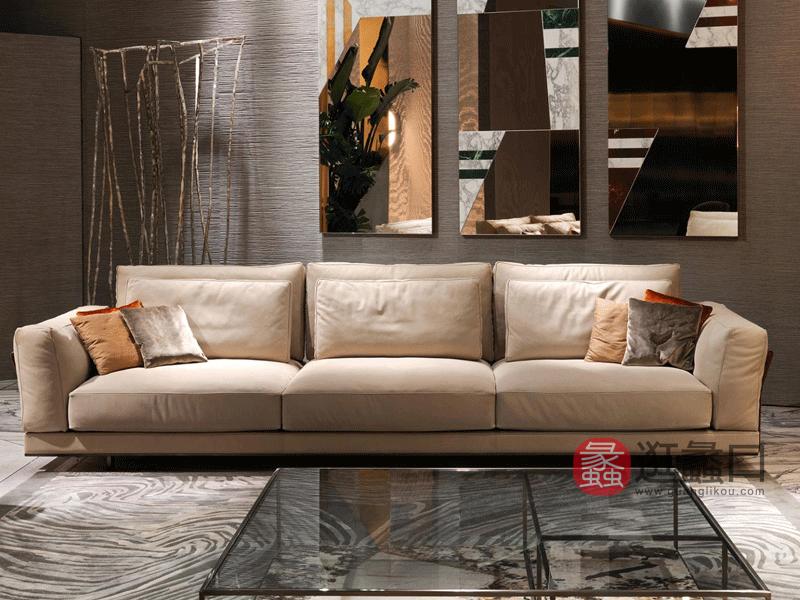 缇思微卡轻奢客厅沙发轻奢高品质软体沙发时尚沙发TS039沙发