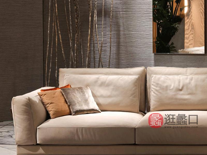 缇思微卡轻奢客厅沙发轻奢高品质软体沙发时尚沙发TS039沙发