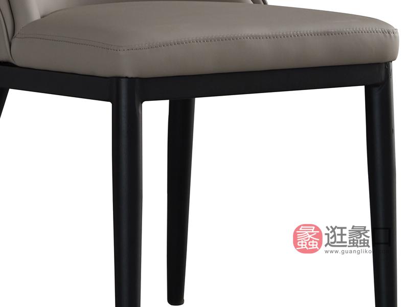 羽尚家具意式极简餐厅餐桌椅YS-657餐椅