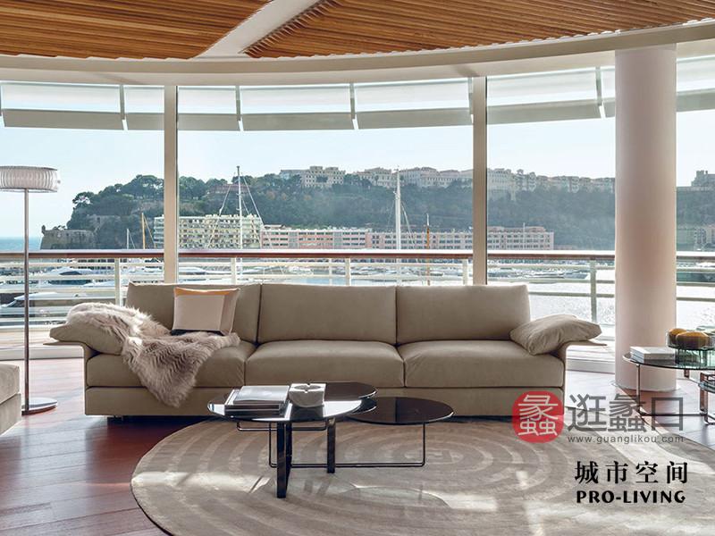 城市空间PRO-LIVING家具轻奢客厅前卫时尚艺术舒适沙发CS022