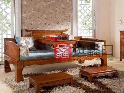 刘氏木匠中式古典客厅红木沙发