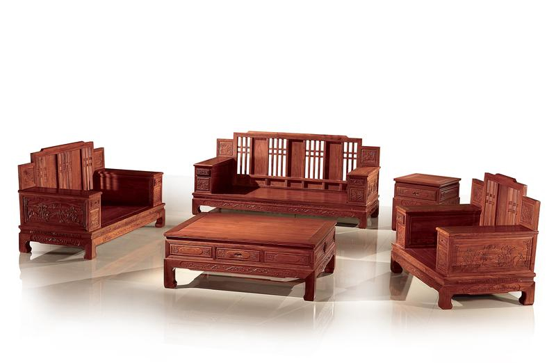 王氏家具尚品红木中式古典客厅红木沙发