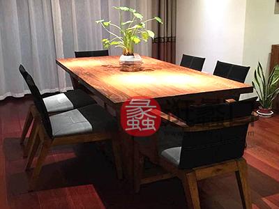 台湾点石家具简约现代餐厅餐桌椅比尔