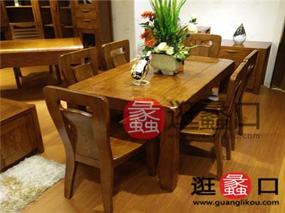 上好之星家具新中式餐厅餐桌椅