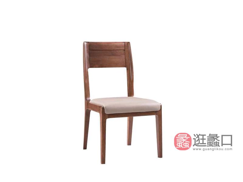 柏森优品LD+实木中式餐厅餐桌椅P3705C