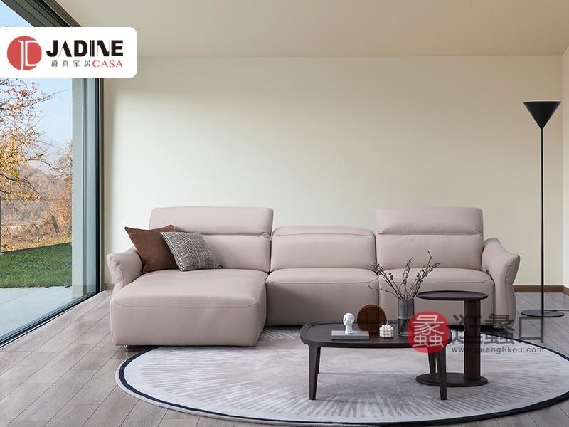 爵典家居·槺柏意式极简客厅沙发意式真皮沙发进口牛皮沙发功能沙发组合KB024​