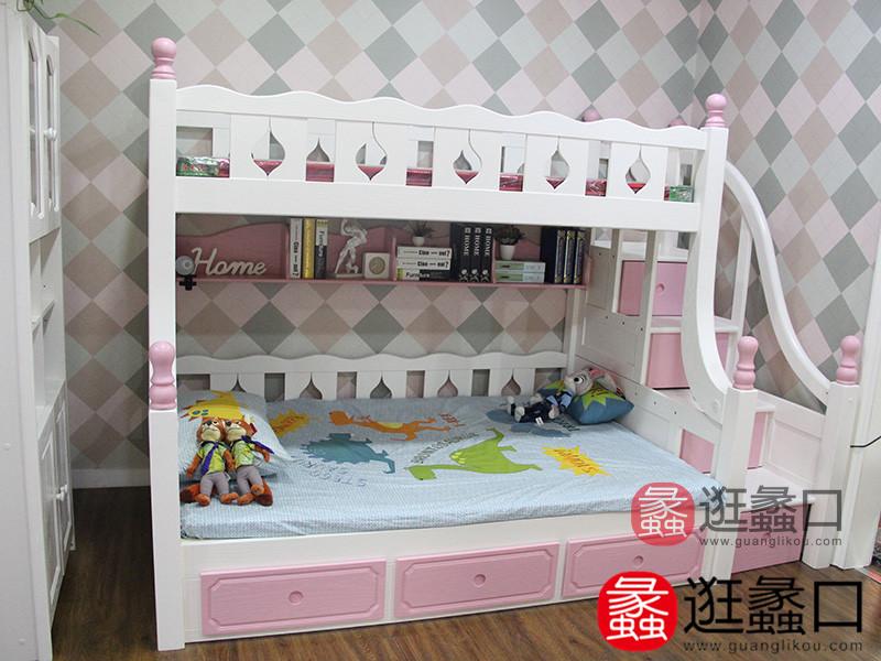 美吧儿童家具卧室童趣儿童母子上下床