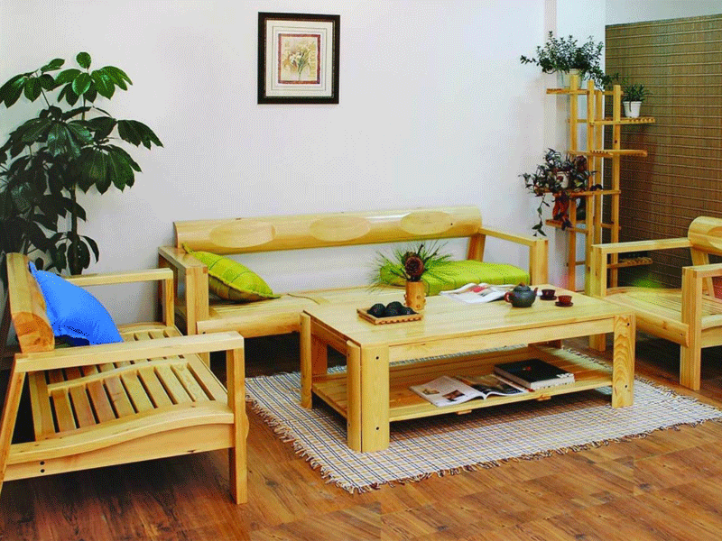 现代松木家具