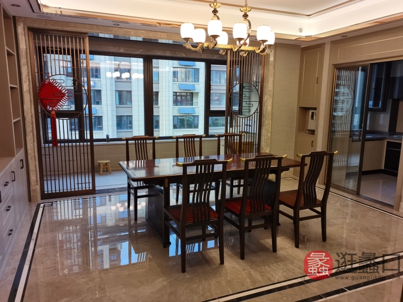 禾·江南新中式家具餐厅餐桌椅040