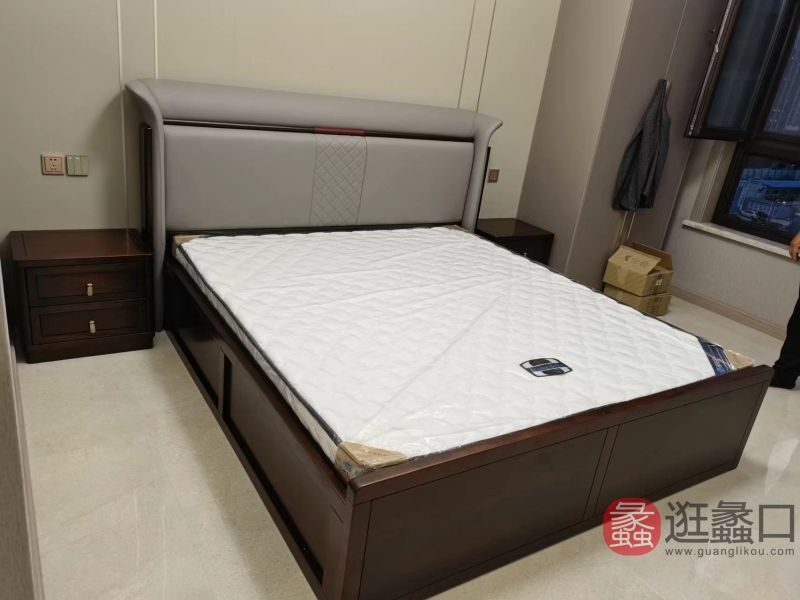禾·江南新中式家具卧室床045