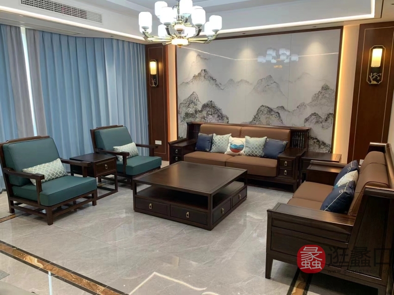 禾·江南新中式家具客厅沙发051