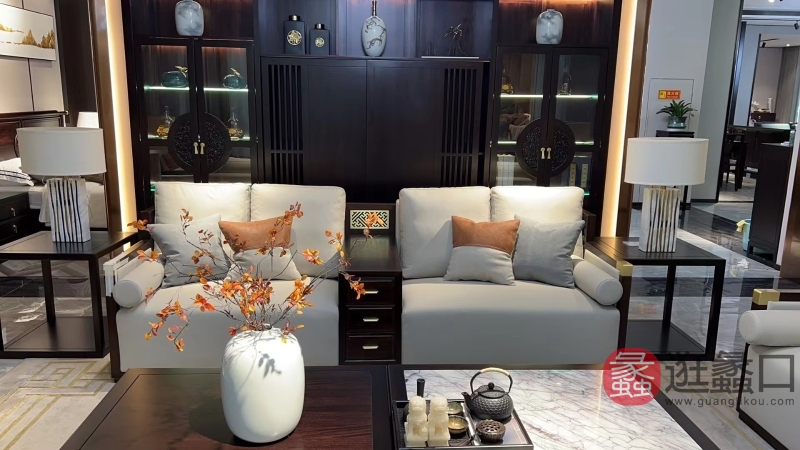 禾·江南新中式家具客厅沙发052