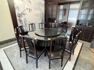锦秀江南的家具是我喜欢的新中式，实木的，质感很不错，谢谢逛蠡口推荐