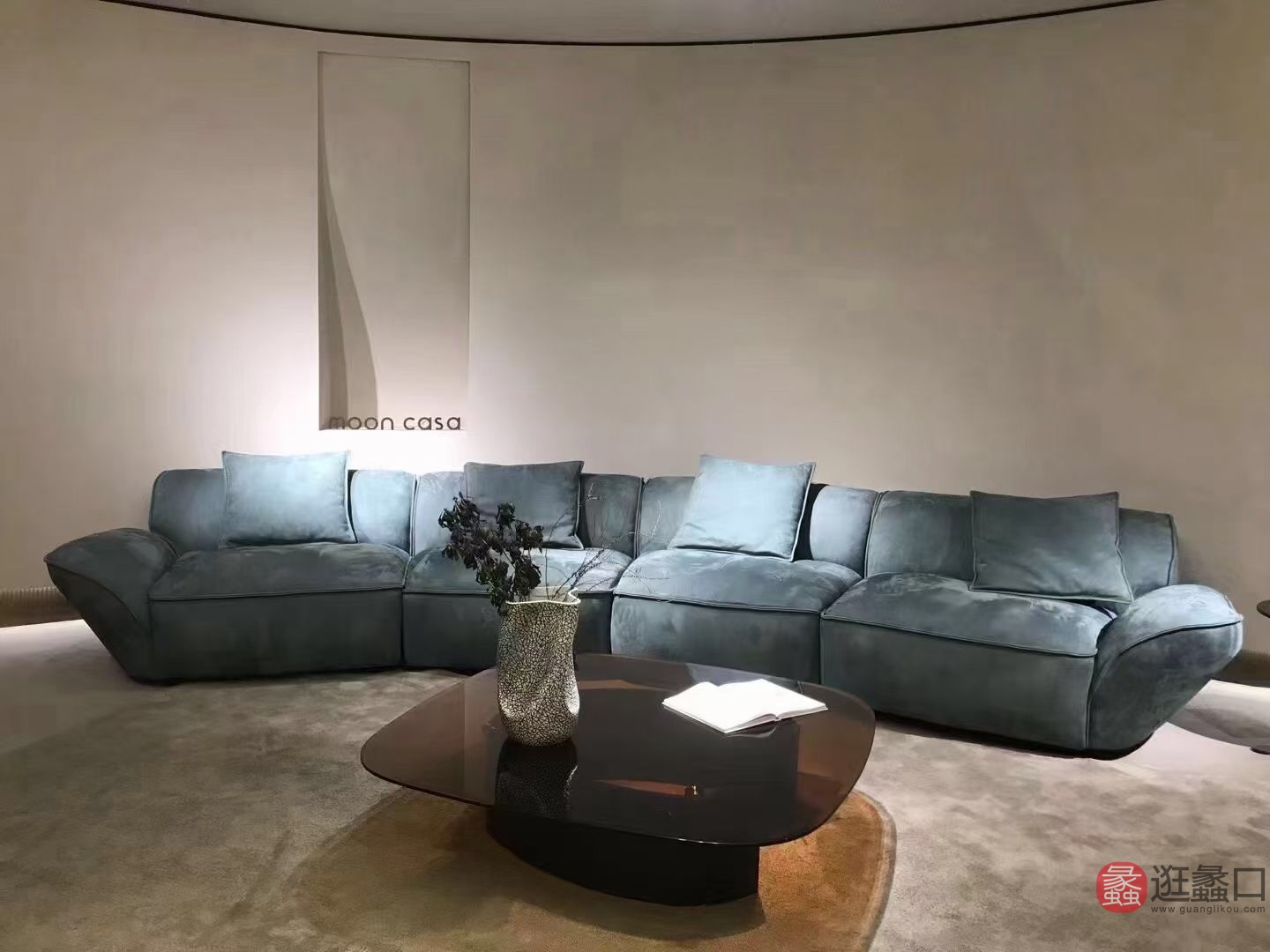 简欧风格客厅沙发设计效果图欣赏 – 设计本装修效果图