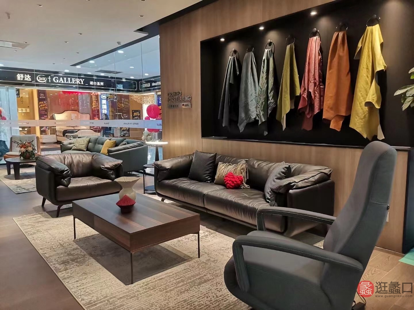 NIKATOR｜尼卡托家具客厅现代简约真皮沙发组合黑色复古沙发设计师款NIKATOR021
