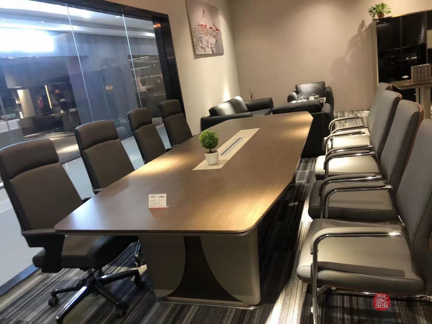 中泰办公家具现代简约办公会议桌椅开会商务洽谈接待ZHONGTAI012