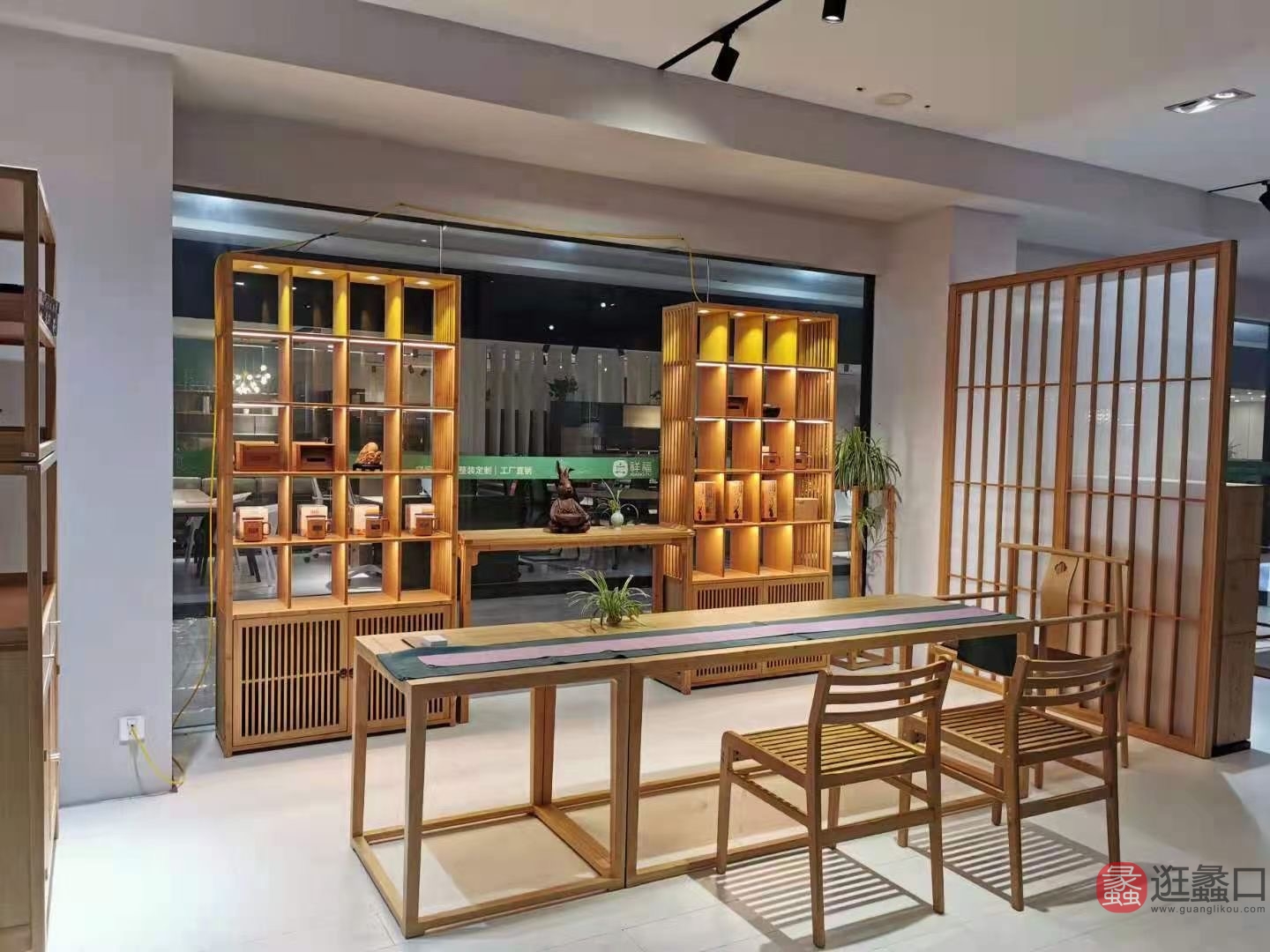 祥福竹空间、茶家具实木喝茶桌椅组合客厅禅意茶桌家用书桌茶几XFZCKJ003