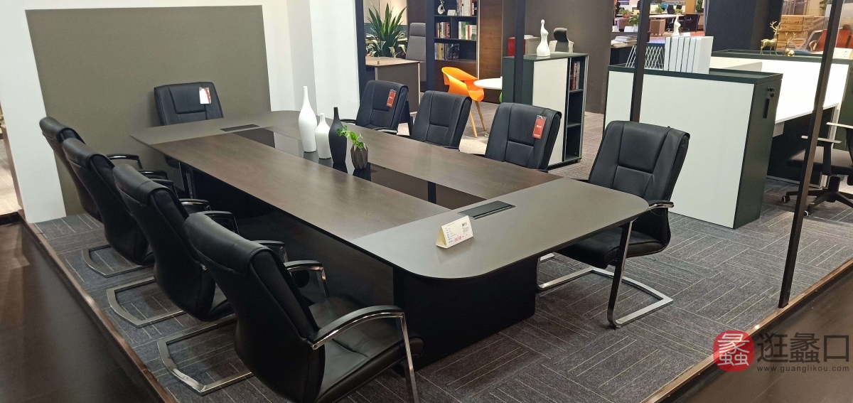 佐唯办公家具现代简约会议桌椅组合商务接待面试ZUOWEI020