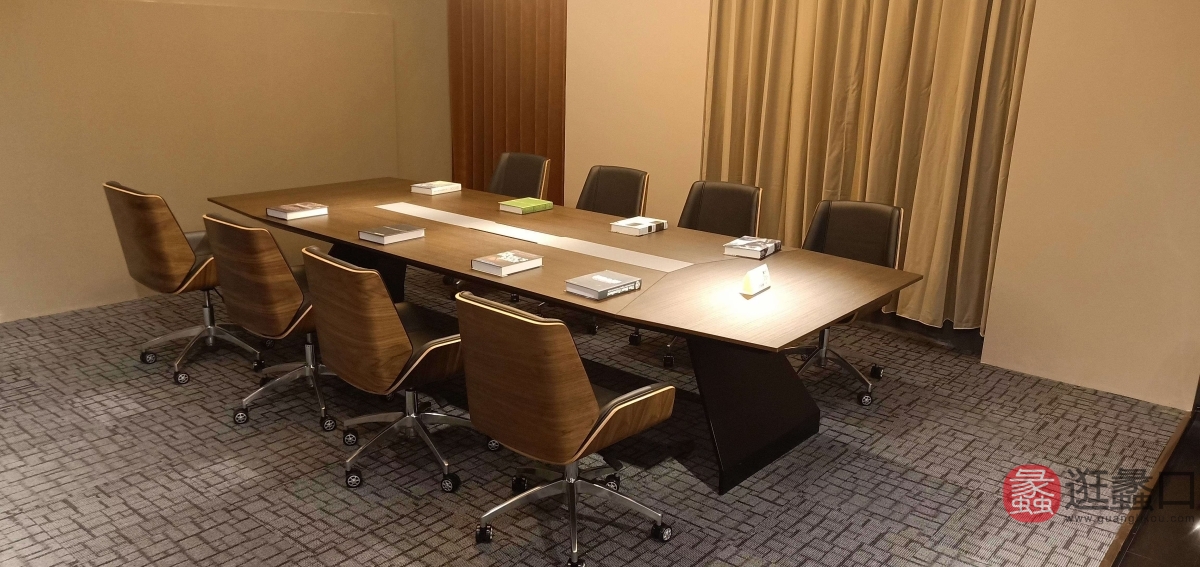 佐唯办公家具现代简约会议桌椅组合商务接待面试ZUOWEI022