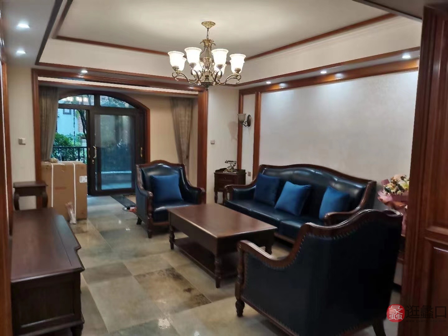 汀西海岸家具客厅美式风格沙发组合TXHA022