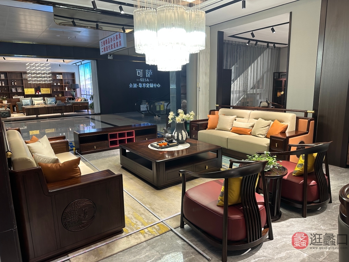 禾·江南新中式家具客厅沙发HJN07