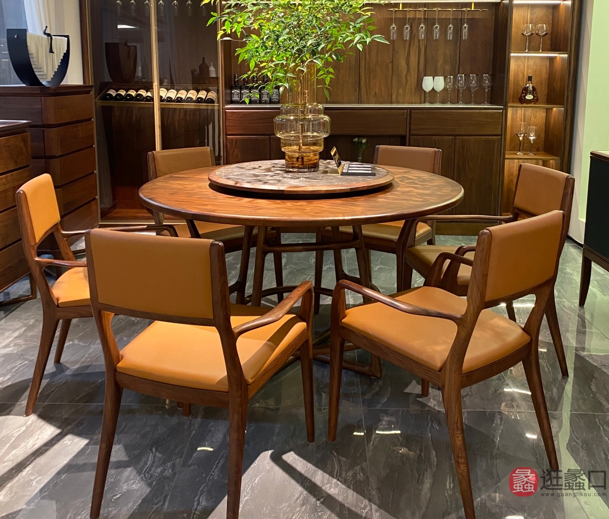 木质感家具·工厂直营店餐厅餐桌椅MZG022