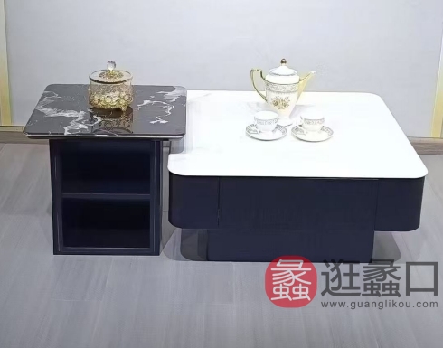 帝佳家宝客厅家具客厅意式极简茶几/边几/角几9