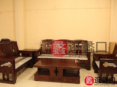 明雅堂红木家具中式经典大气高贵起居室/客厅多人茶几沙发组合