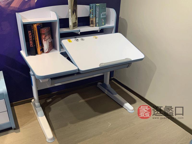 七色花儿童床现代书房书桌椅儿童书桌SZ01