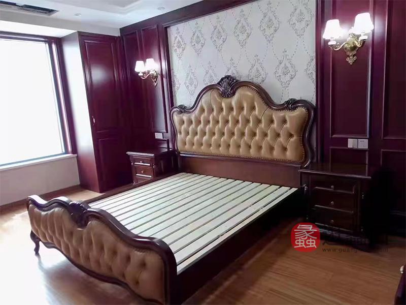 弗莱克家具新古典卧室床x003