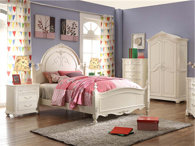 PULASKI家具·爵典家居美式卧室实木双人床/床头柜/衣柜