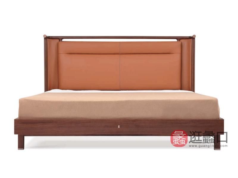 简奢实木床012床