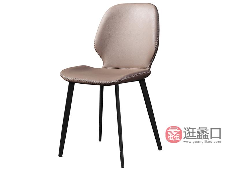 YH936餐椅，米色/灰色