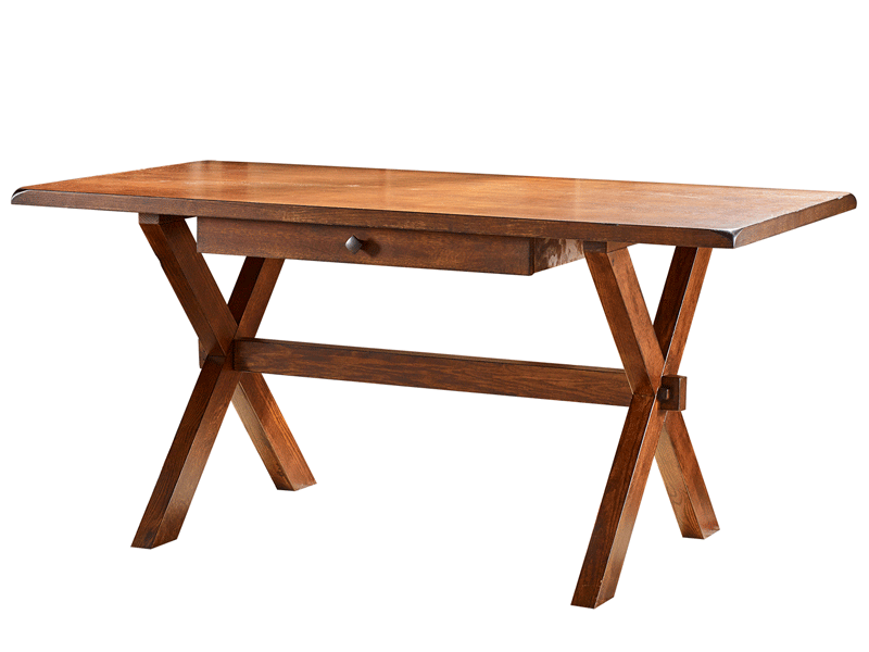 缇美家具美式实木书桌W-604-1书桌
